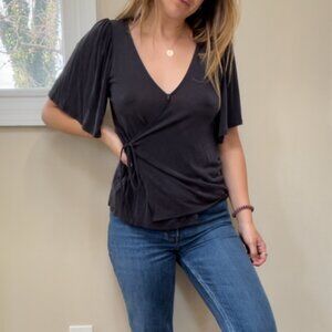 Lucky Brand Wrap Shirt
